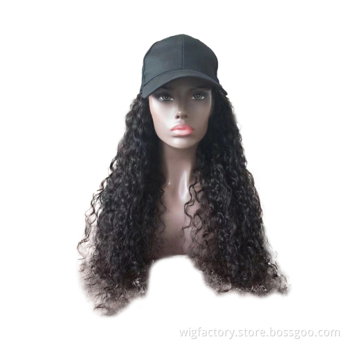 new hot sale natural human hair wig with cap-design, wholesale Malaysian human hair wig